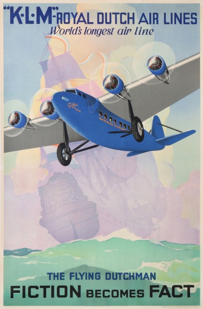 For sale: KLM ROYAL DUTCH AIR LINES THE FLYING DUTCHMAN World's Longest Air Line