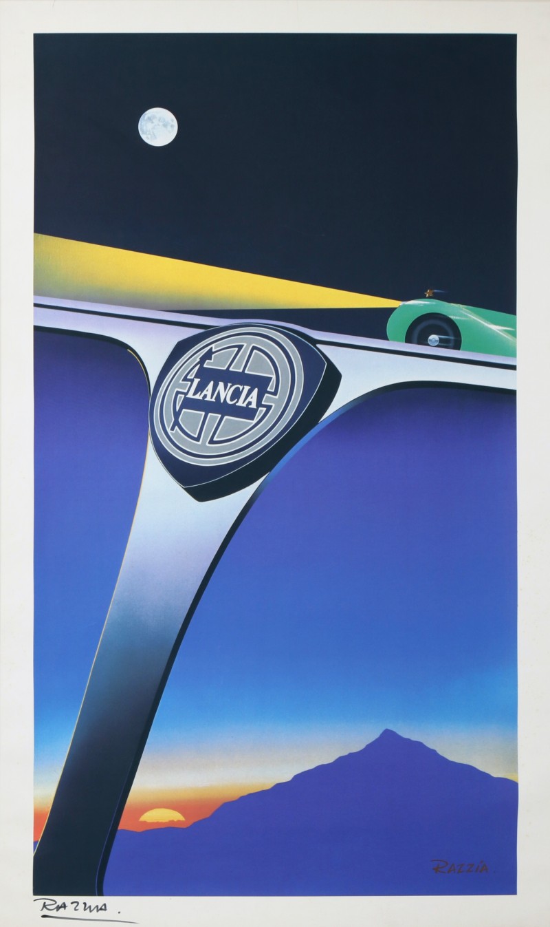 Poster automobile - Philippe Lepape