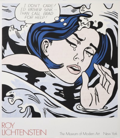 For sale: ROY LICHTENSTEIN 1989 THE MOMA NEW YORK I DON'T CARE
