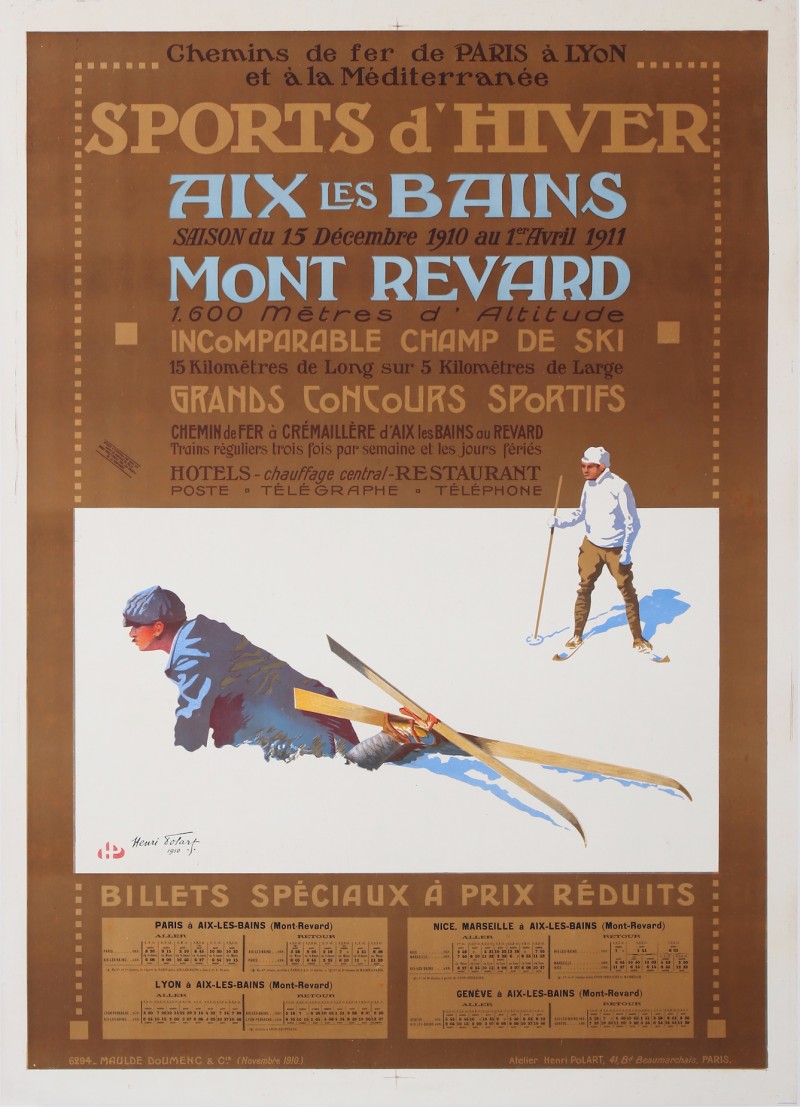 For sale: SPORTS D'HIVER AIX LES BAINS MONT REVARD PLM