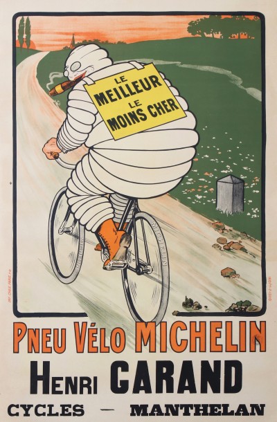 For sale: BIBENDUM PNEU VELO MICHELIN LE MEILLEUR LE MOINS CHER