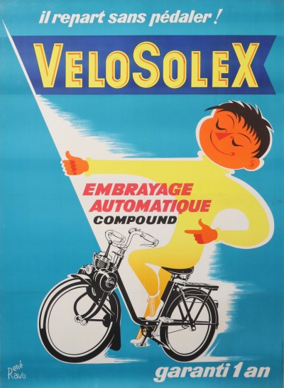 For sale: VELOSOLEX  IL REPART SANS PEDALER EMBRAYAGE  AUTOMATIQUE COMPOUND GARANTIE 1 AN