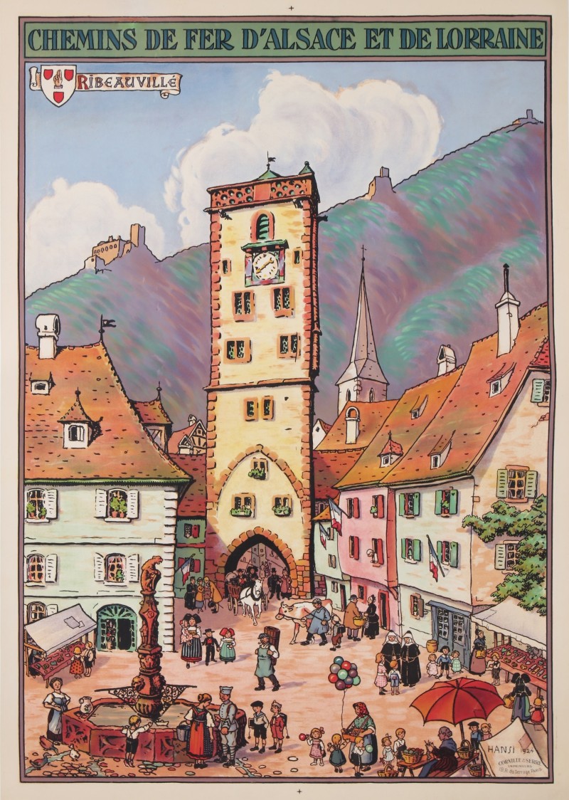 For sale: CHEMINS DE FER D'ALSACE ET DE LORRAINE - RIBEAUVILLE