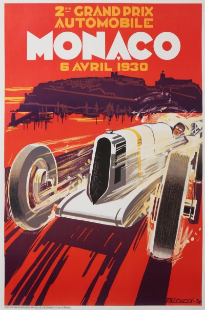 For sale: 2E GRAND PRIX AUTOMOBILE MONACO 6 AVRIL 1930