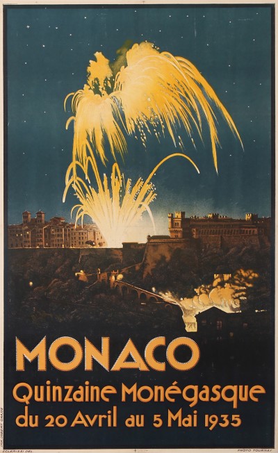 For sale: MONACO Qunizaine Monegasque et feux d'artifices