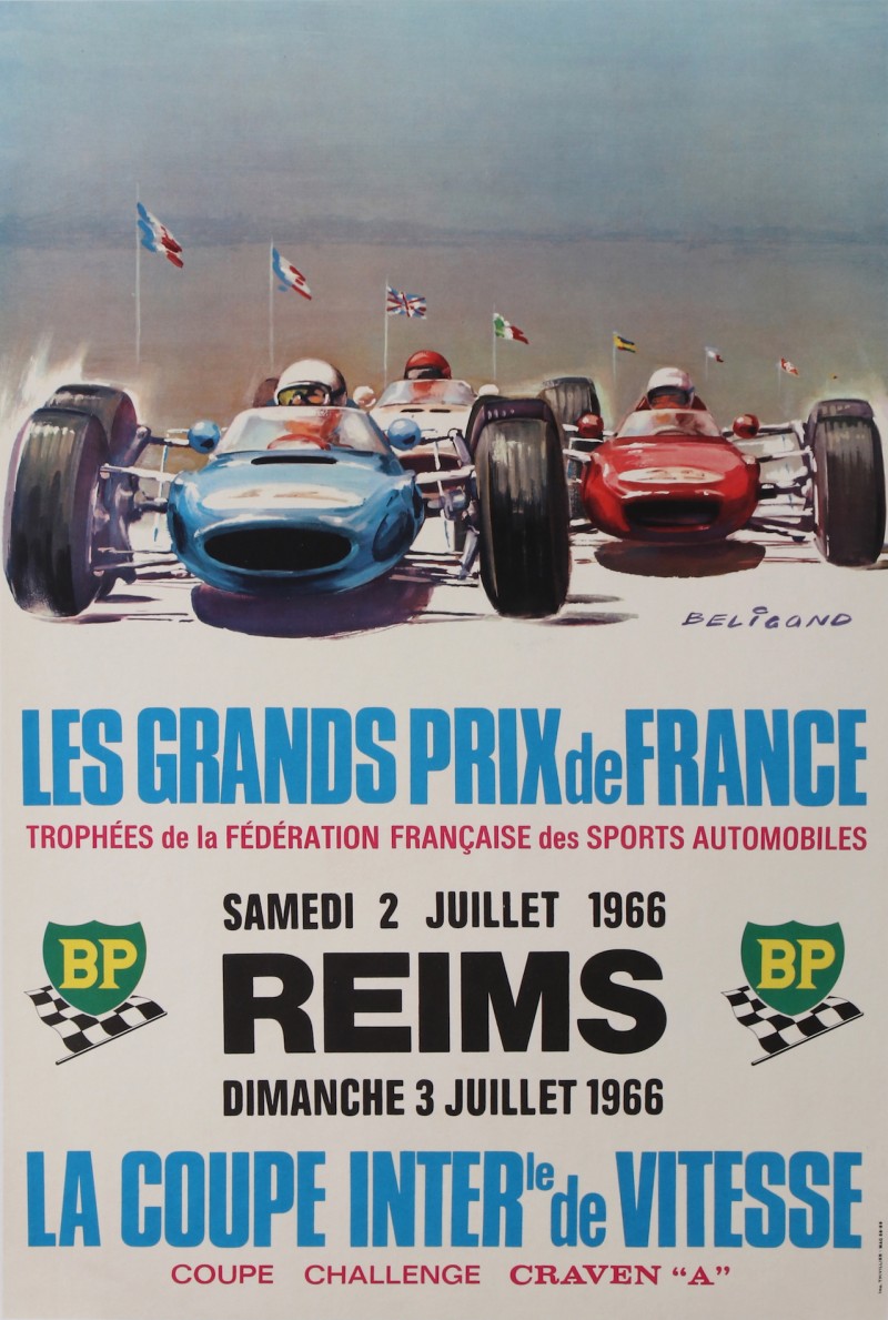 For sale: GRAND PRIX DE FRANCE REIMS 1966