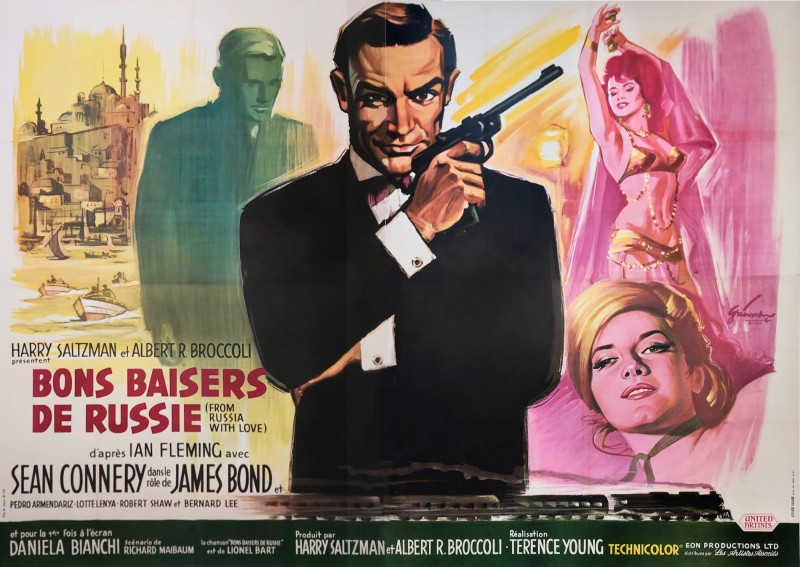 For sale: JAMES BOND 007 BONS BAISERS DE RUSSIE - SEAN CONNERY - IAN FLEMING