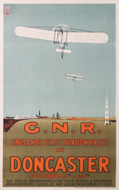 For sale: CNR DONCASTER ENGLAND FIRST AVIATION RACES