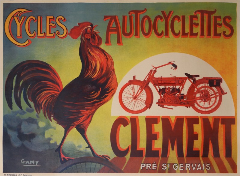 For sale: CYCLES AUTOCYCLETTES CLEMENTS