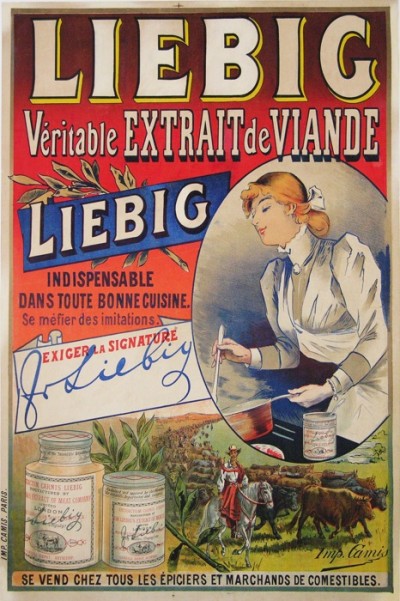 For sale: LIEBIG Véritable Extrait de Viande AFFICHE PUBLICITAIRE ANCIENNE  VINTAGE POSTER